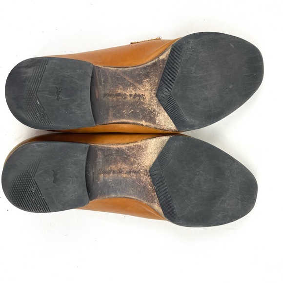 Wolf & Shepherd Ringer Loafers Men’s Size 11.5 – Cognac Honey Leather - Picture 6 of 6